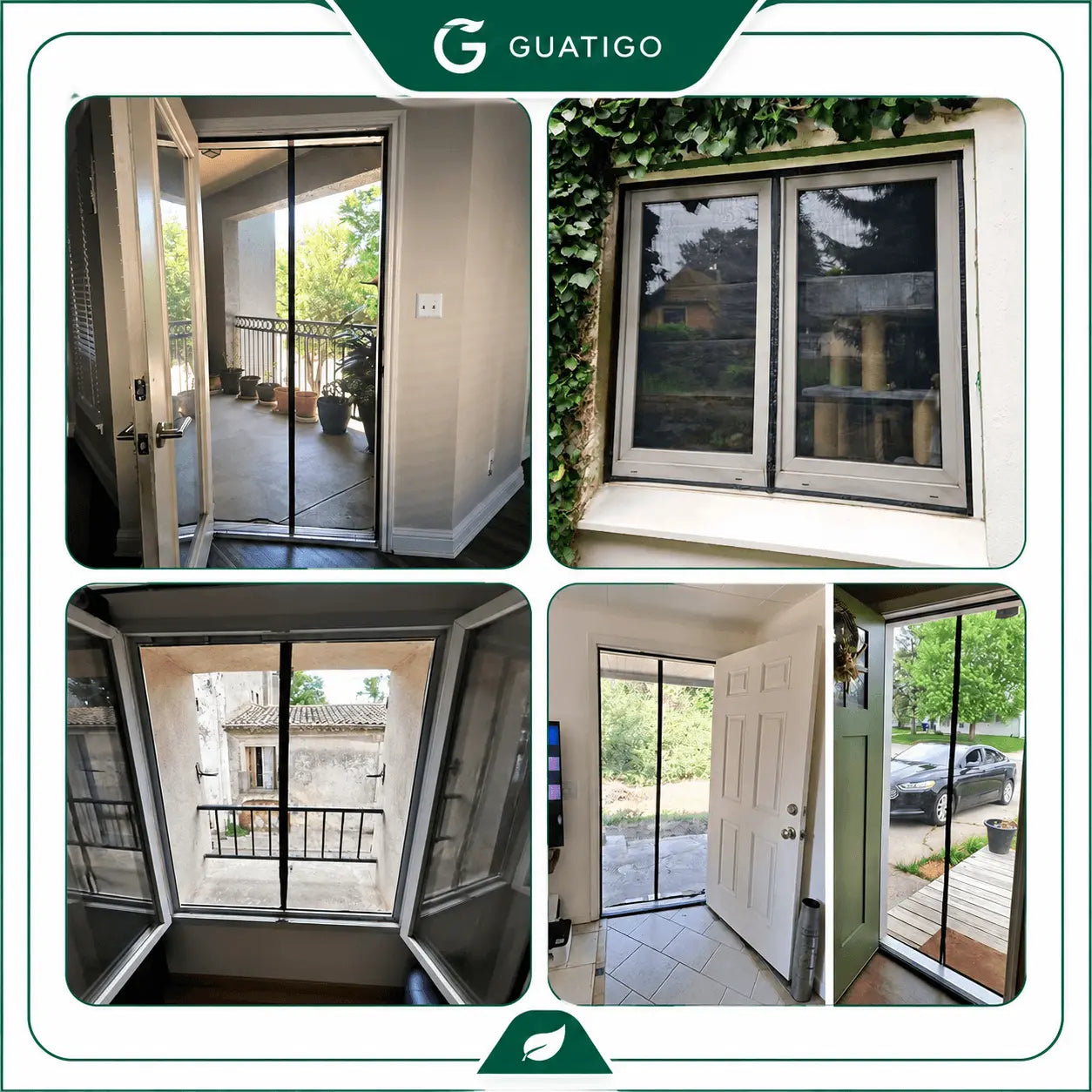 Malla Magnética para Puerta Anti Mosquitos | Fácil de Instalar