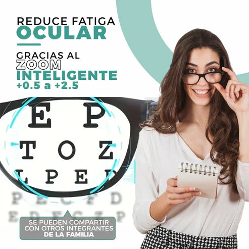 Gafas Ajustables para Leer – Enfoque Regulable