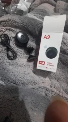 Mini Cámara A9 4K WiFi – Seguridad Inteligente para Hogar