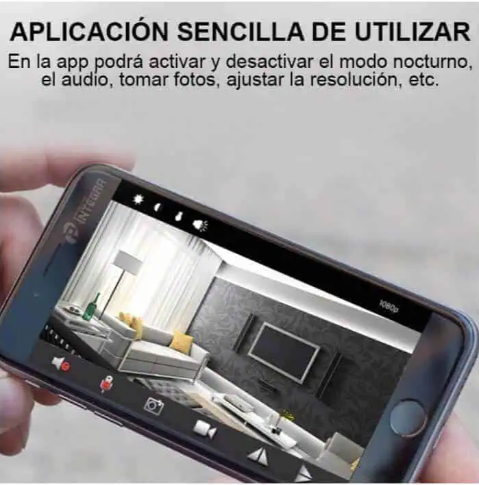 Mini Cámara A9 4K WiFi – Seguridad Inteligente para Hogar