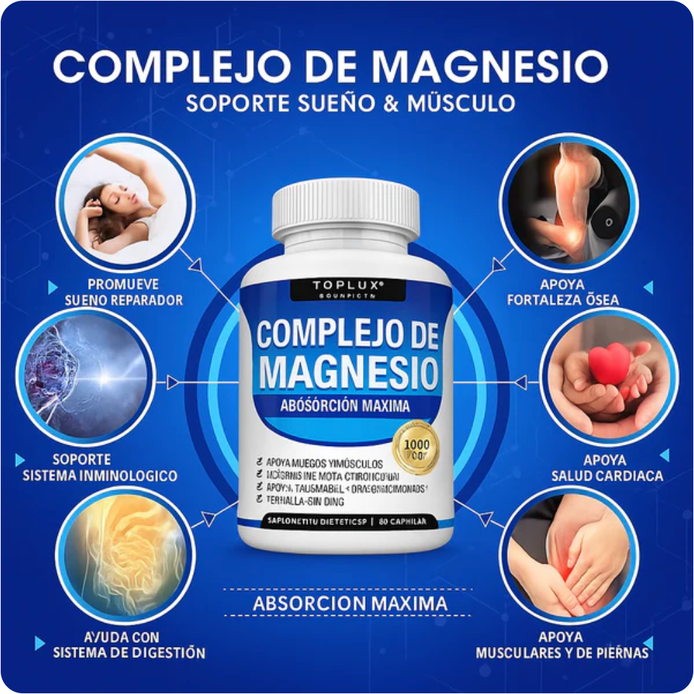 MAGNESIUM COMPLEX X 90 CAPSULAS