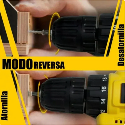 Taladro Inalámbrico Profesional 24V – Kit Completo