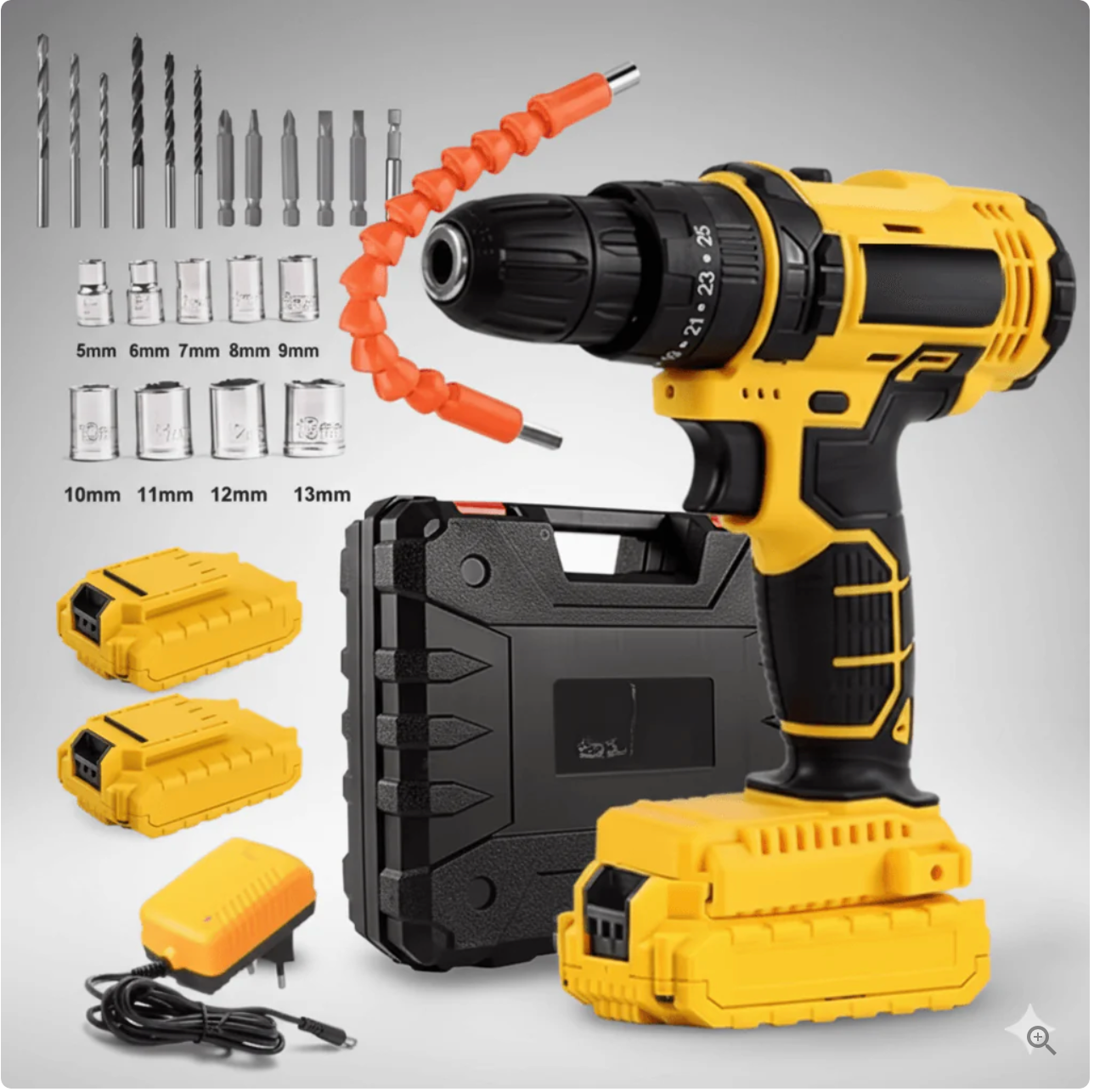 Taladro Inalámbrico Profesional 24V – Kit Completo