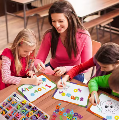 Kit Educativo de Letras Magnéticas 3-7 Años