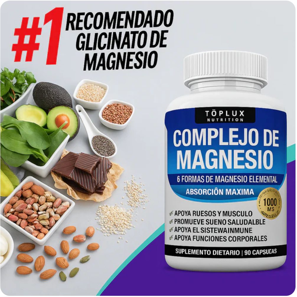MAGNESIUM COMPLEX Top lux X 90 CAPSULAS