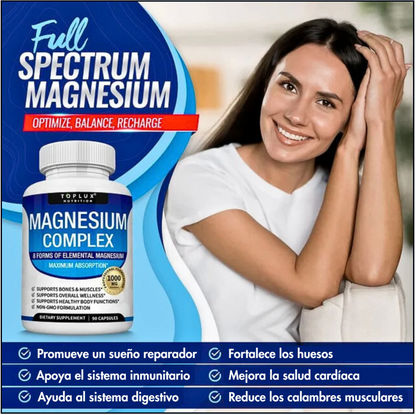 MAGNESIUM COMPLEX Top lux X 90 CAPSULAS