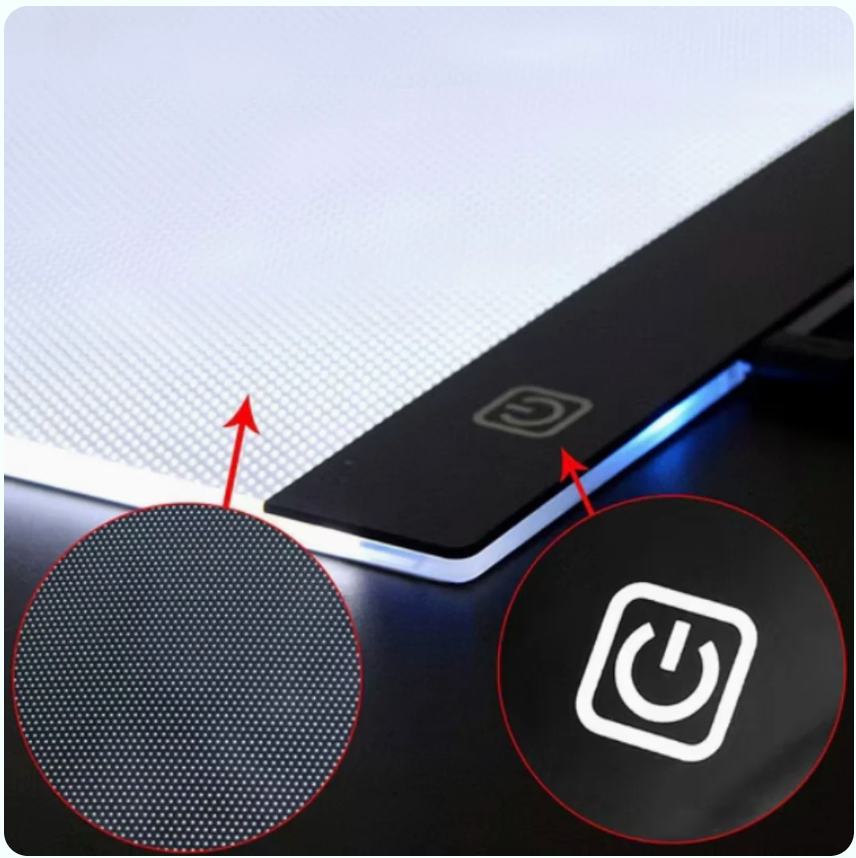 Mesa de Dibujo LED Educativa 3 Niveles