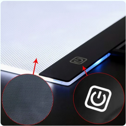 Mesa de Dibujo LED Educativa 3 Niveles