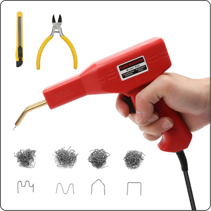 Pistola Reparadora de Plástico Profesional – Kit Completo