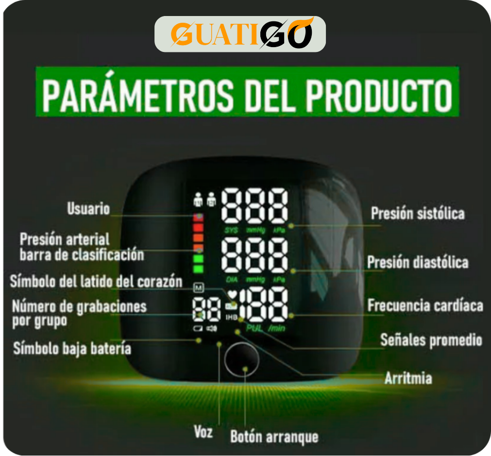 MEDIDOR DE PRESIÓN ARTERIAL