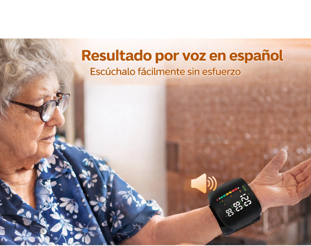 VitaPresión™ – Monitor Inteligente con Voz en Español
