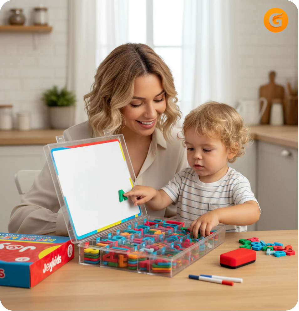 Kit Educativo de Letras Magnéticas 3-7 Años