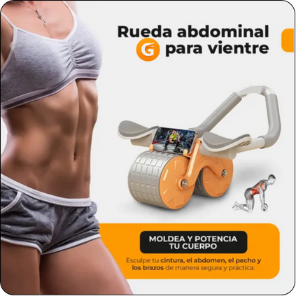 Rodillo abdominal premium