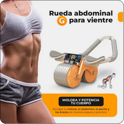 Rodillo abdominal premium