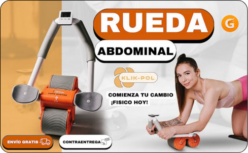 Rodillo abdominal premium