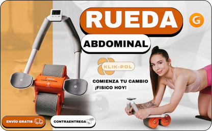 Rodillo abdominal premium