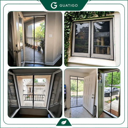 Malla Magnética para Puerta Anti Mosquitos | Fácil de Instalar