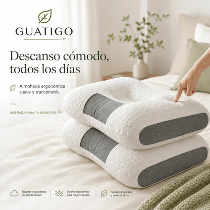 Almohada Cervical Ergonómica de Descanso