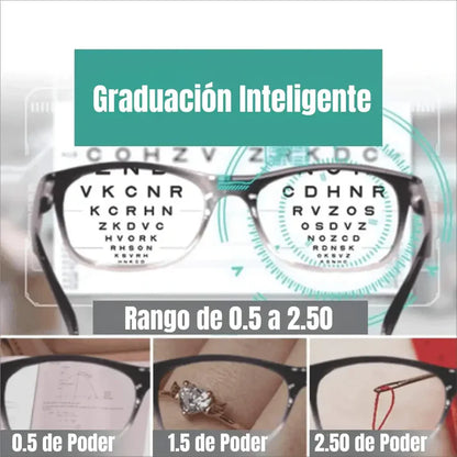Gafas Ajustables para Leer – Enfoque Regulable