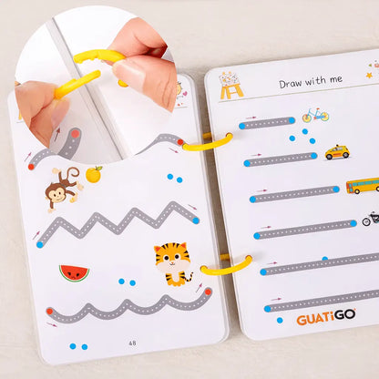 Kit Educativo Reutilizable para Niños – Aprende Números y Escritura Jugando (47 Páginas)