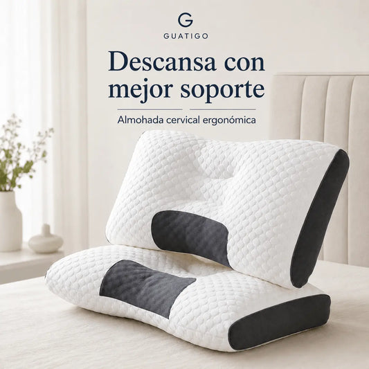 Almohada Cervical Ergonómica de Descanso
