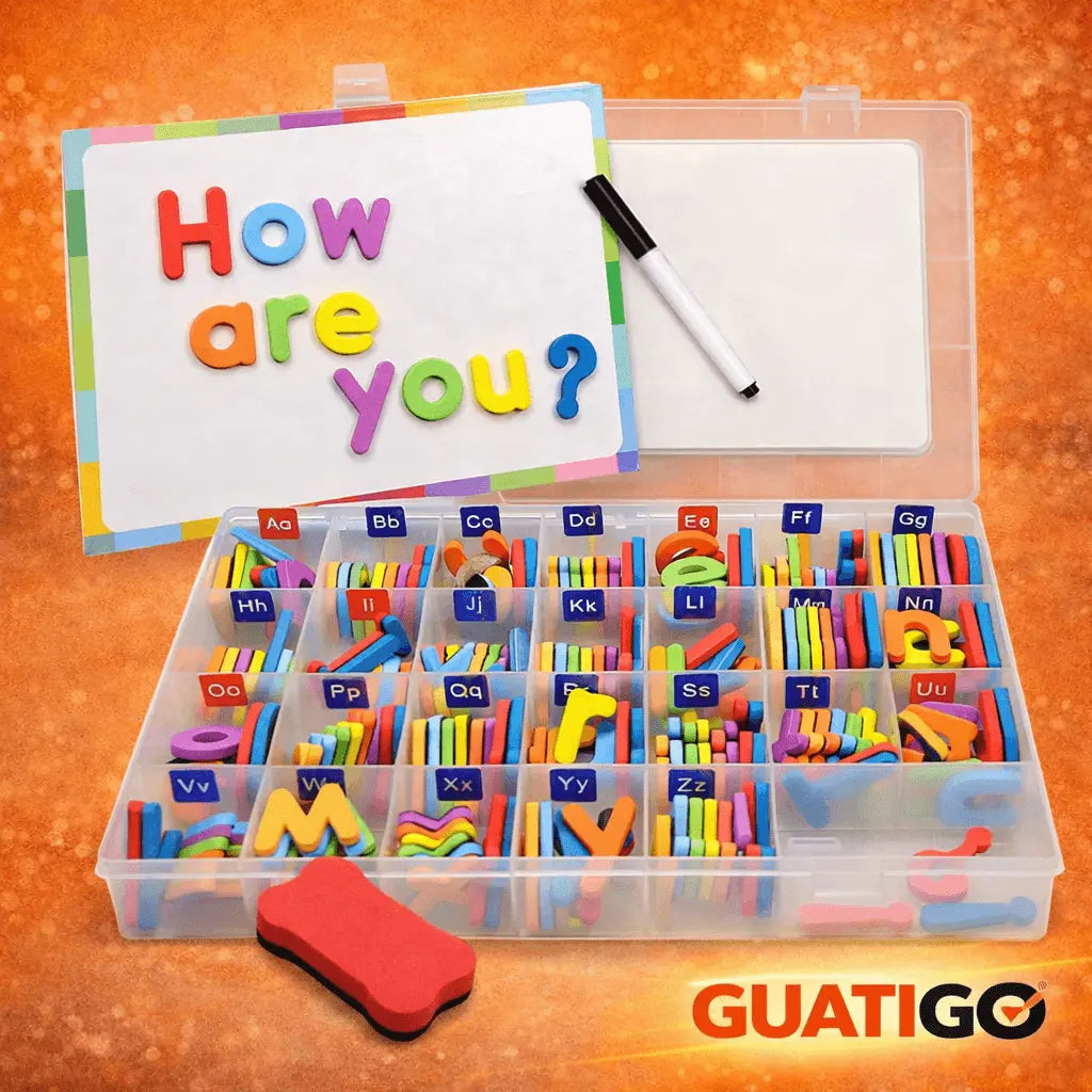 Kit Educativo de Letras Magnéticas 3-7 Años