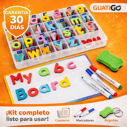 Kit Educativo de Letras Magnéticas 3-7 Años