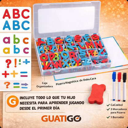 Kit Educativo de Letras Magnéticas 3-7 Años