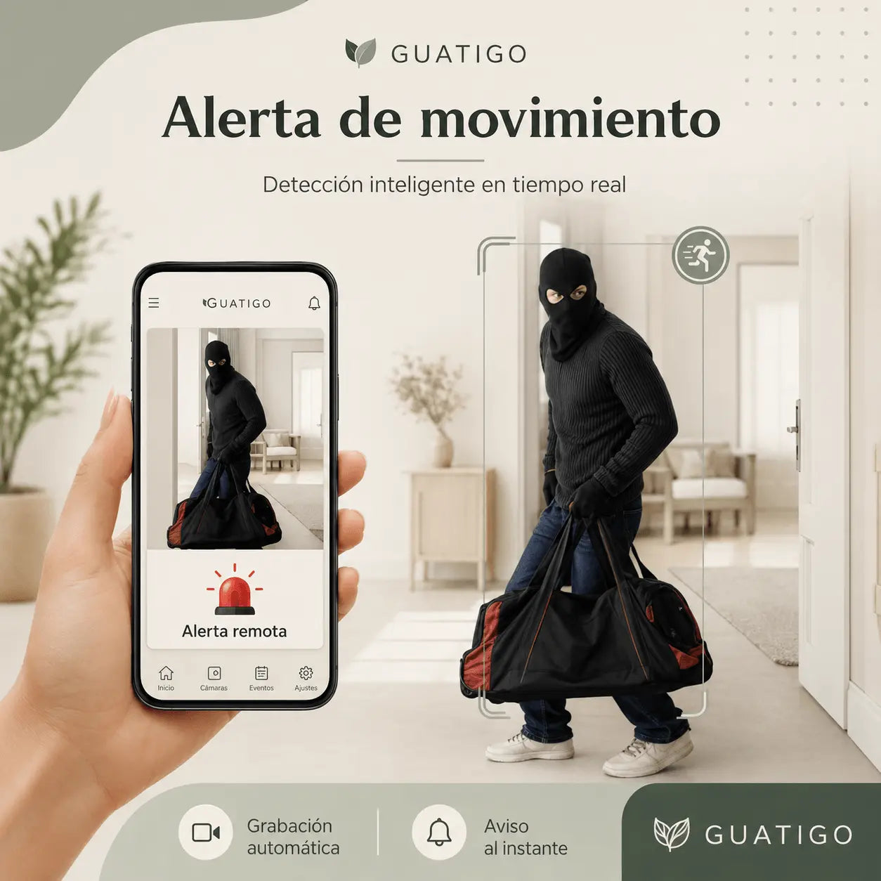 La Mini Cámara de Seguridad A9 HD