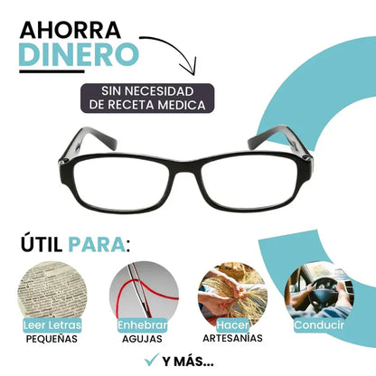 Gafas Ajustables para Leer – Enfoque Regulable