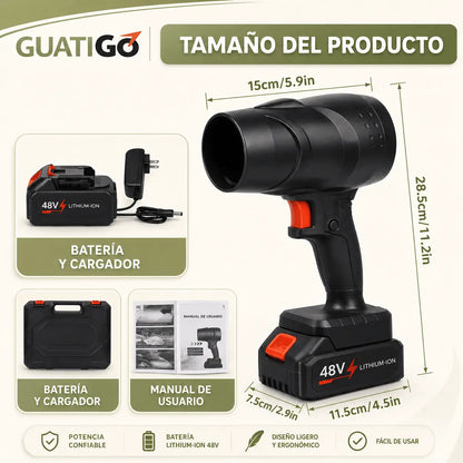 Turbo Jet 48V – Soplador Inalámbrico Profesional