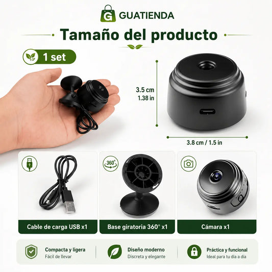 La Mini Cámara de Seguridad A9 HD