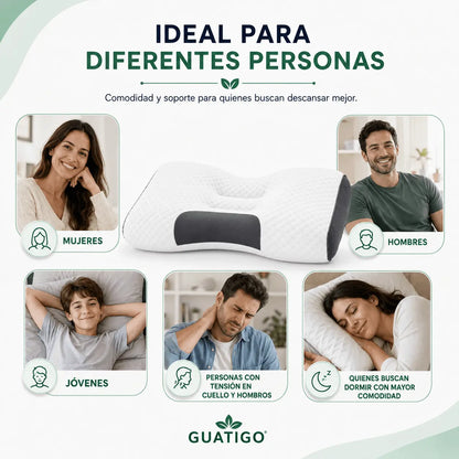 Almohada Cervical Ergonómica de Descanso