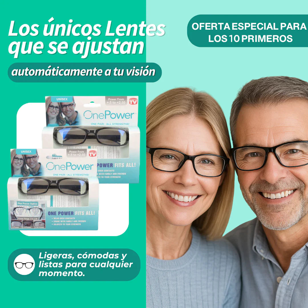 Gafas Ajustables para Leer – Enfoque Regulable