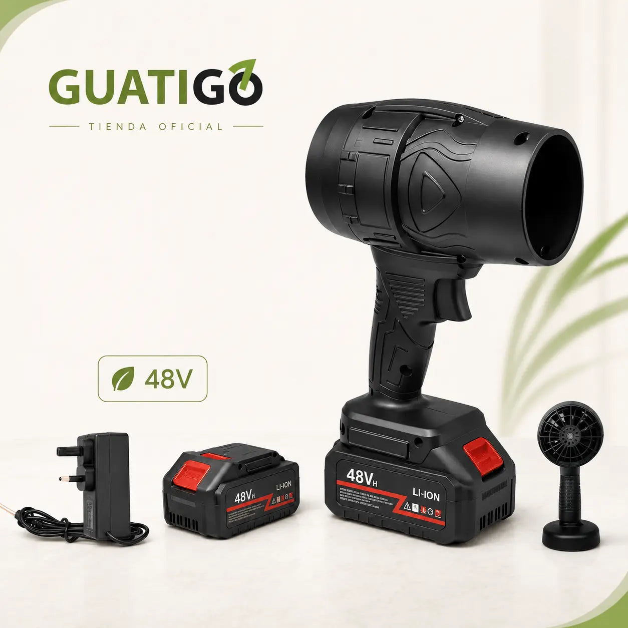 Turbo Jet 48V – Soplador Inalámbrico Profesional