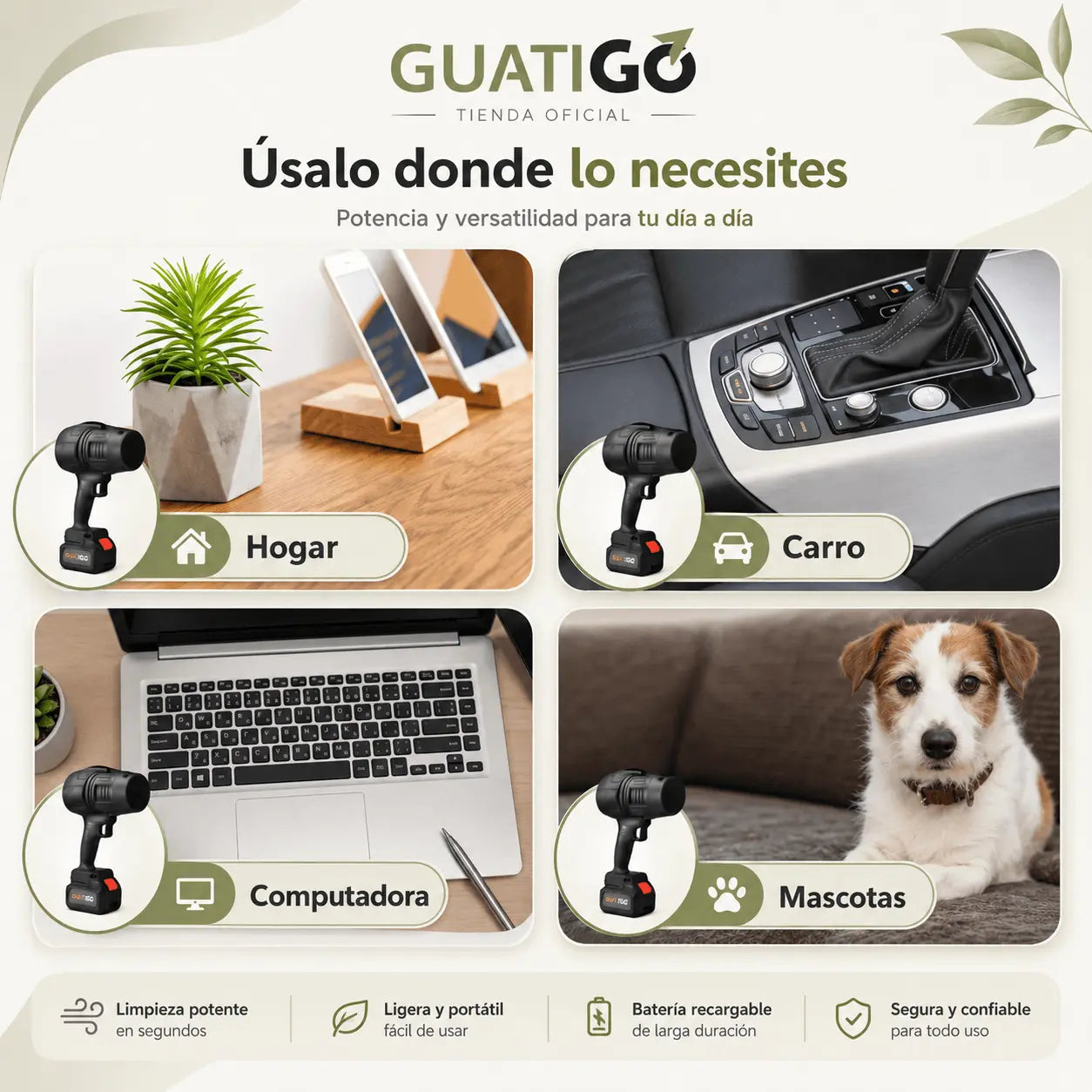 Turbo Jet 48V – Soplador Inalámbrico Profesional